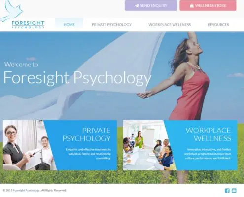 Website Design - Foresight Psychology