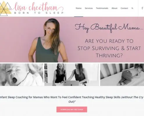 Website Design - Lisa Cheetham