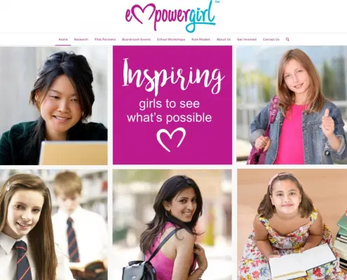 Website Design - Empower Girl