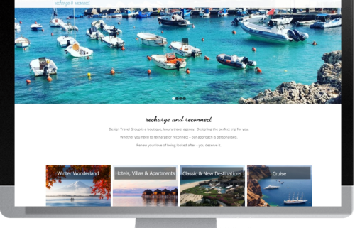 Website Design - Design Travel Group