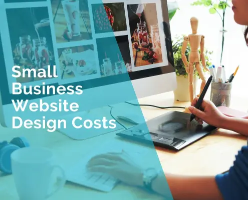 Small business website design cost