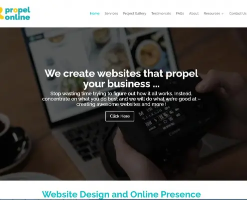 Propel Online Website