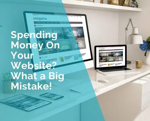 spending money on your website?