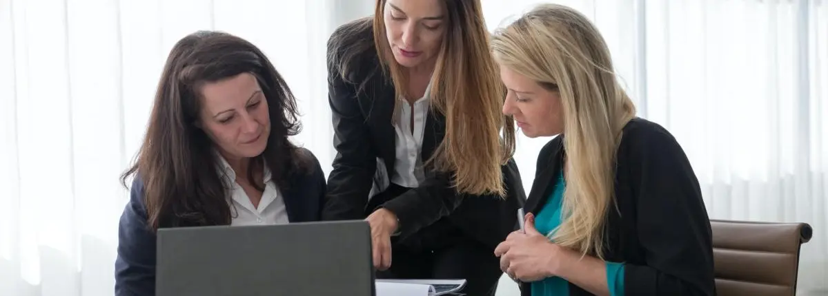 Women discussing