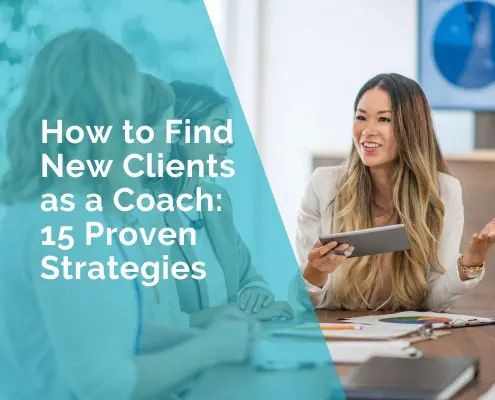 How to find new clients as a coach