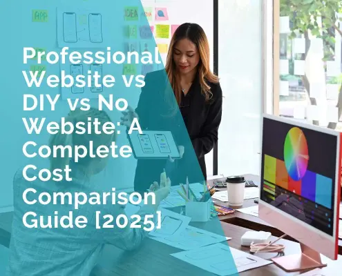 Professional website vs DIY website vs no website