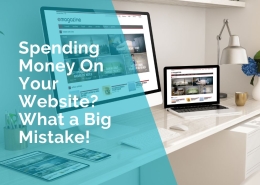 spending money on your website?