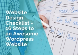 website design checklist - 16 steps to wordpress website