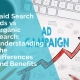 paid search ads vs organic search