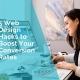 5 web design hacks to boost your conversion rate