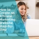 How to create affiliate marketing website