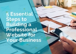 5 essential steps to building a professional website for your business