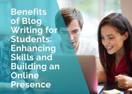 Benefits of blogging for students