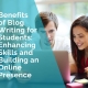 Benefits of blogging for students